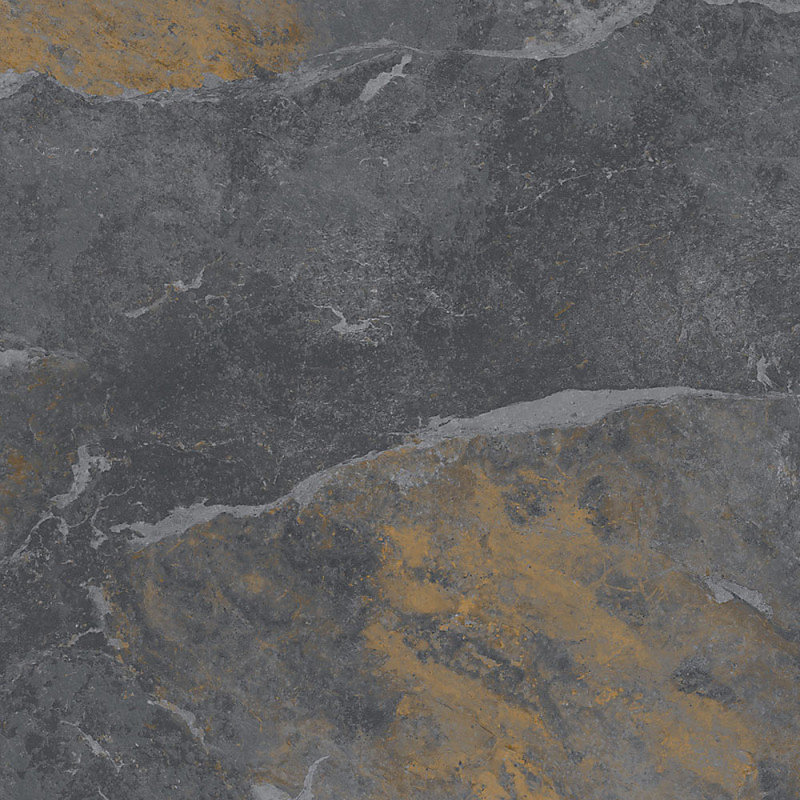 Carrelage intérieur et extérieur sol effet pierre granite bali gris anthracite nuancé 60 × 60 cm TEPUY R MIX