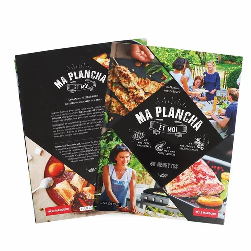 Livre “Ma plancha et moi” aux Éditions Larousse et Le Marquier