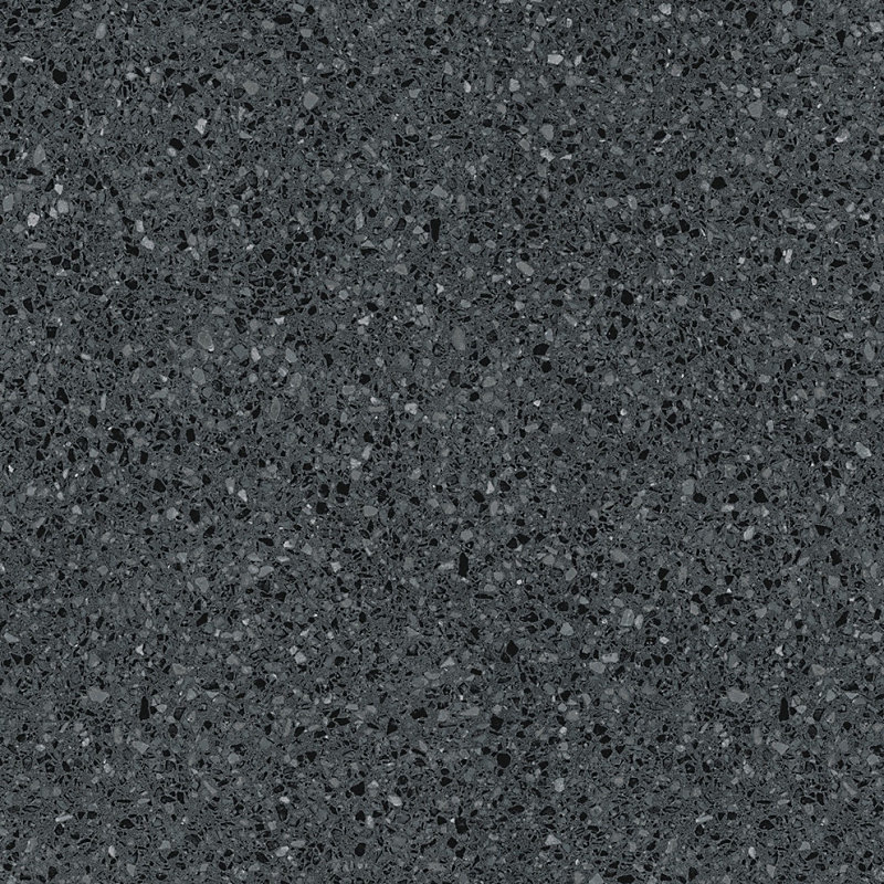 Carrelage extérieur antidérapant effet terrazzo 80 × 80 cm NIZA-R Antideslizante Negro