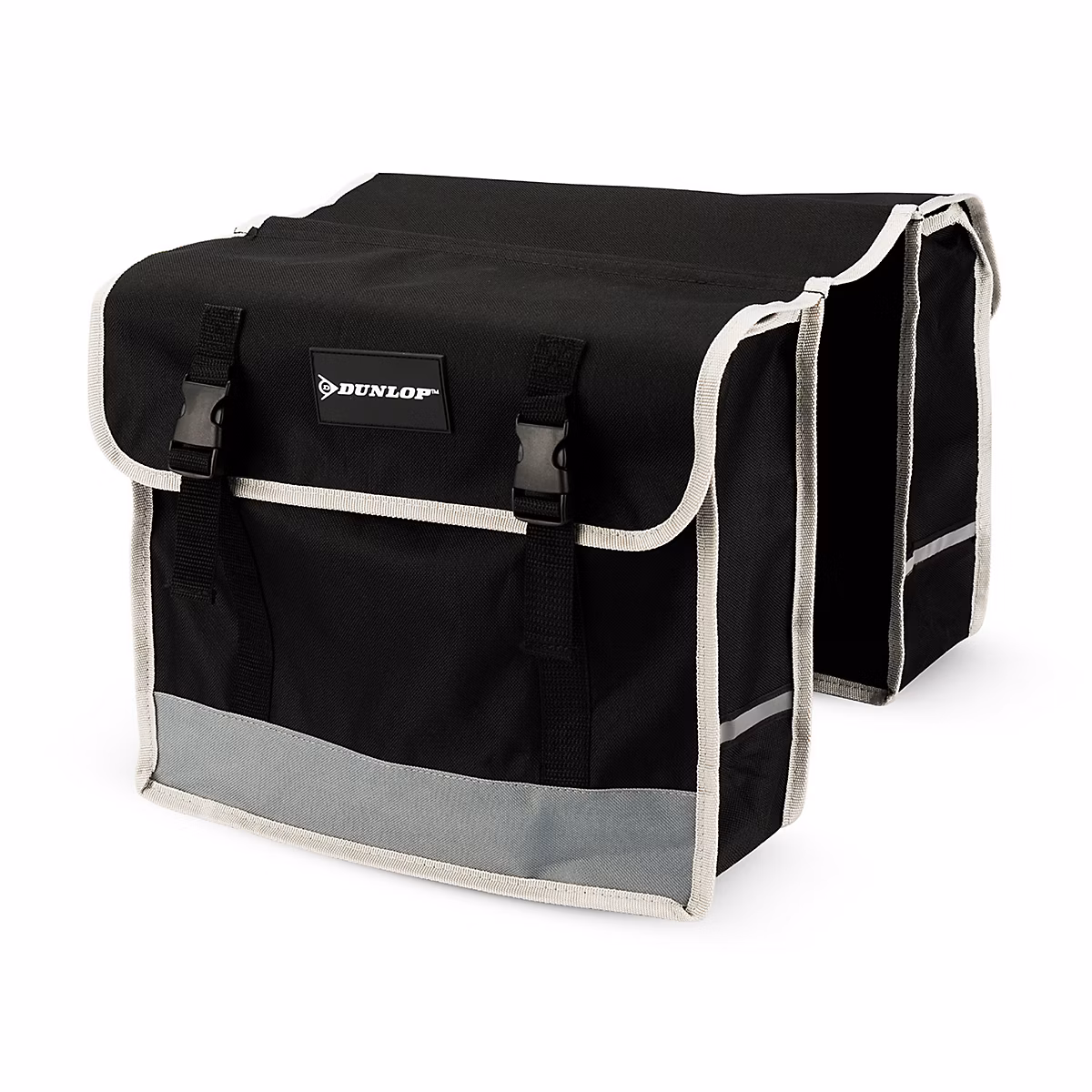DUNLOP Sacoche Vélo Double 31L – Résistante à l'eau, Spacieuse & Légère, Rangement Pratique, Balades & Rando