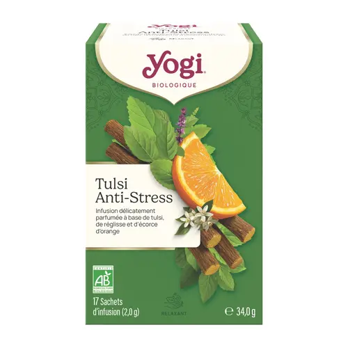 Yogi Tulsi Anti-Stress Bio - 17 sachets