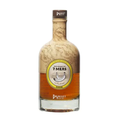 Punch au rhum banane Bigallet - 70 cl