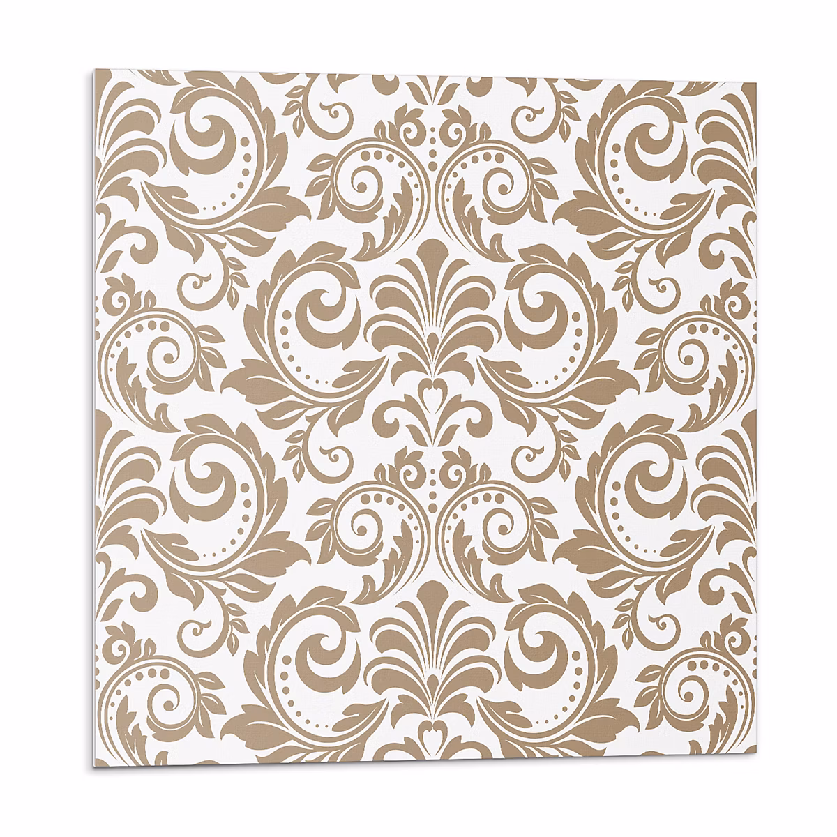 Carreaux De Vinyle Wallfluent 20 × 20 cm Motif Végétal Avec Ornements 20 pièces