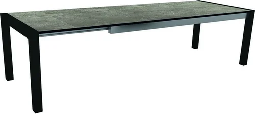 Table extérieure extensible en aluminum HPL Stern - 174 x (214/254) x 90 x 7 cm