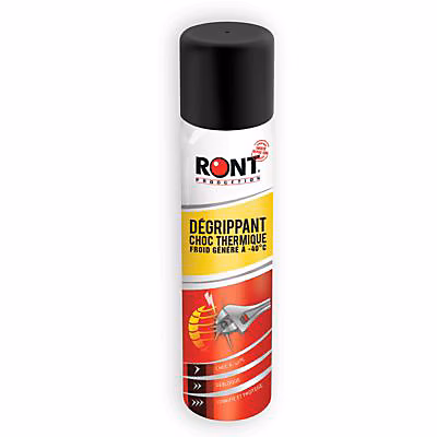Outil motorisé de jardin – Dégrippant choc thermique 520ml aérosol RontProduction