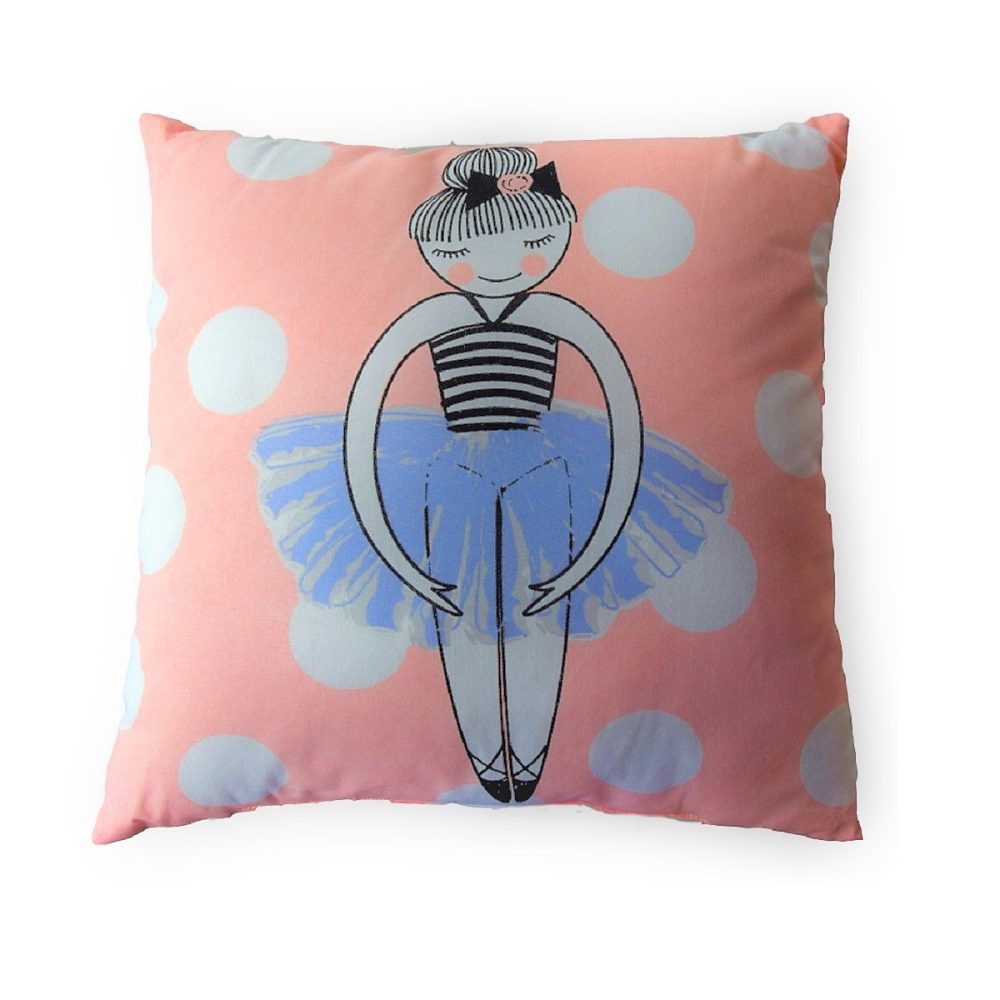 Coussin enfant imprimé en coton 40 × 40cm 40 × 40cm