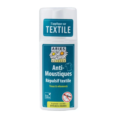 Spray anti-moustique répulsif pour textile en flacon de 100 ml