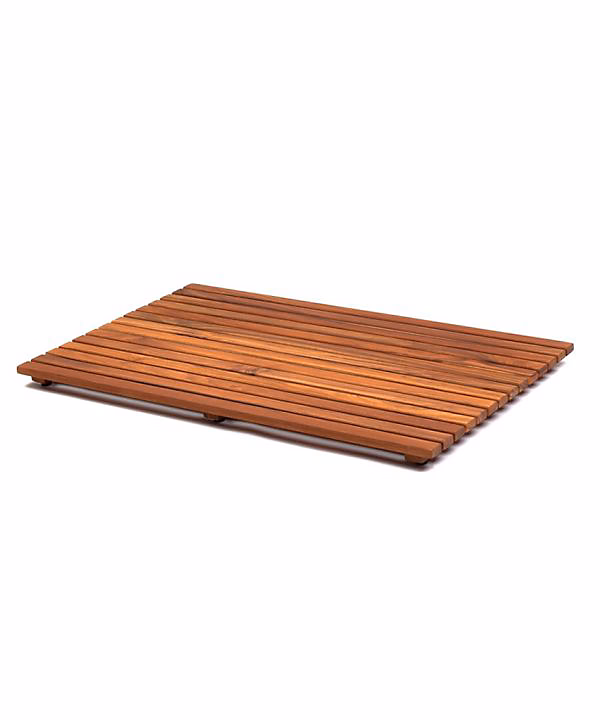 CAILLEBOTIS ASINOX – EN BOIS DE TECK, 50 × 80cm, TEK.4A5080, POUR RECEVEUR RECTANGULAIRE DE 70 × 100cm