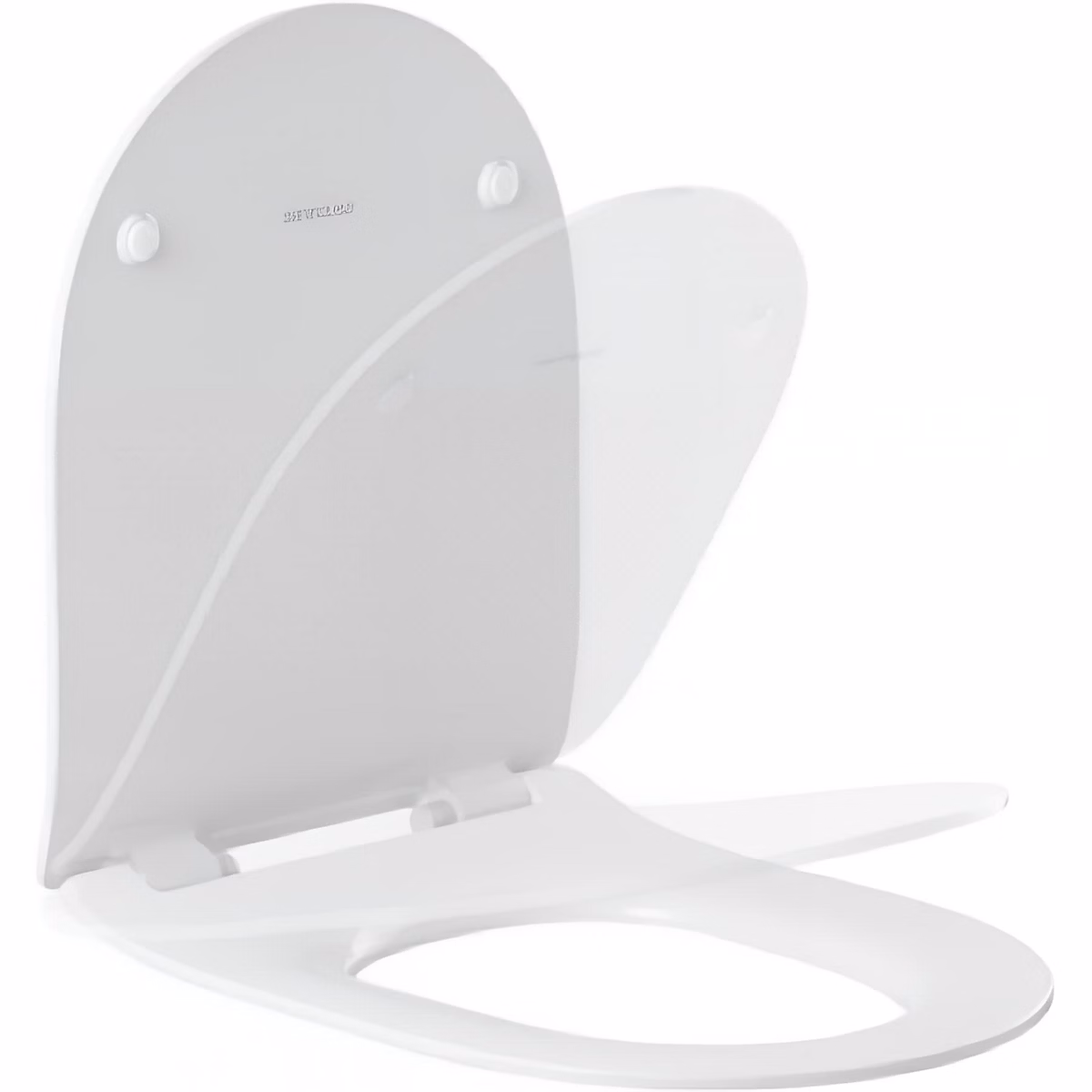 Abattant WC pour WC SANINDUSA Sanibold easyclip slow close frein de chute blanc mat (non universel) – Réf. SBBYCNXSN3683328691