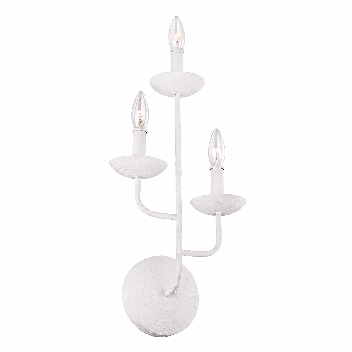 Elstead Feiss Annie Bougie Applique Murale Plâtre Blanc – Réf. BZSMMQXVL8665556286