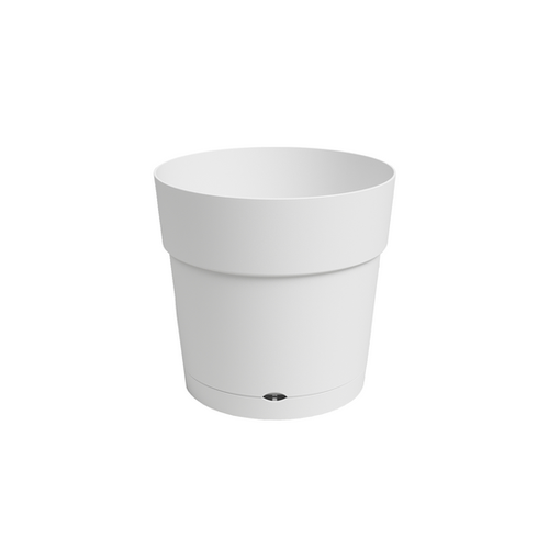 POT CAPRI WIDE RESERVE D'EAU - ARTEVASI® - ∅20CM - BLANC