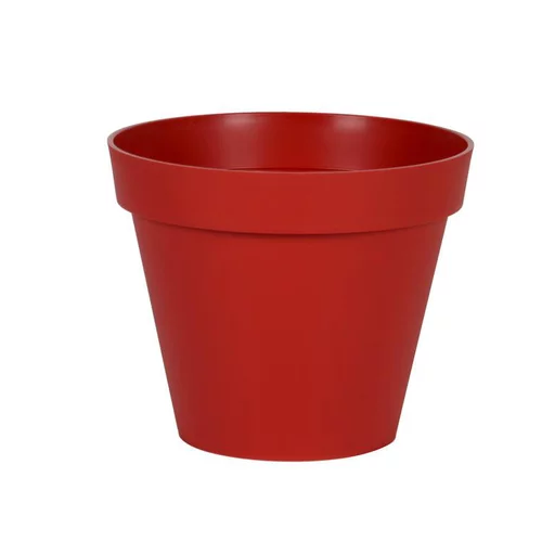 Pot Toscane Rouge rubis Ø.25 x H.20 cm