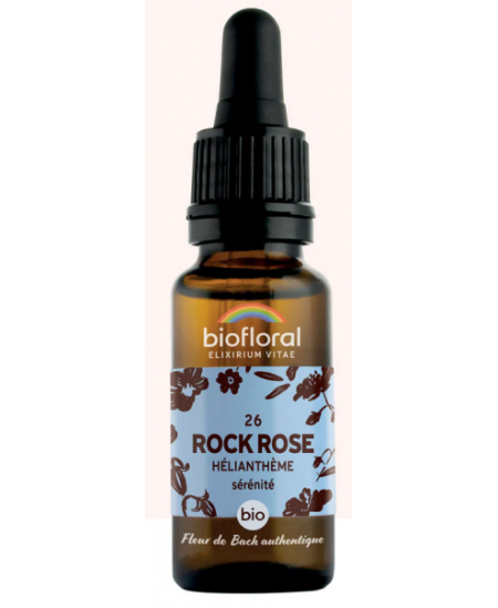 Biofloral - Elixir Rock Rose n°26 Hélianthème - 20 ml