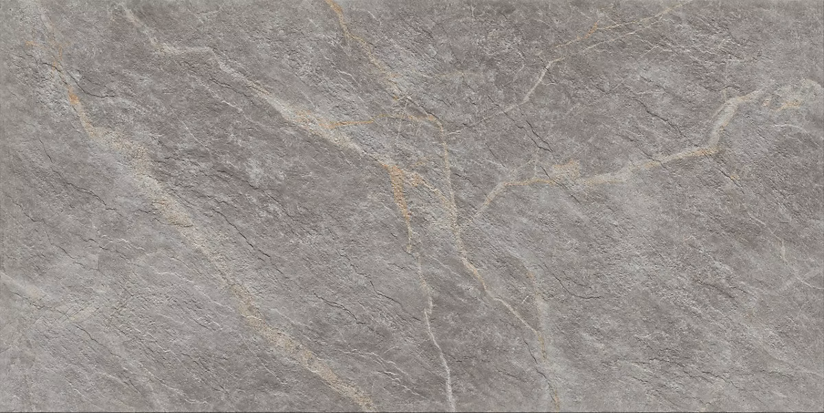 Carrelage effet Marbre Gris Titan 120x60x0 – 9 cm Mat Montira | Sol et mur intérieur (vendu par carton de 1 | 44 m²) | RO'MA CARRELAGE