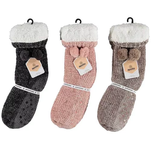 Chaussettes fourrées pour femme - la paire