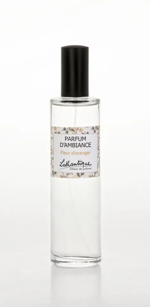 Parfum d’ambiance en flacon spray en verre Lothantique Fleur d’oranger - 100 ml