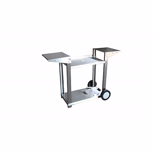 Chariot pour plancha 2 feux – Tout INOX, CHI007