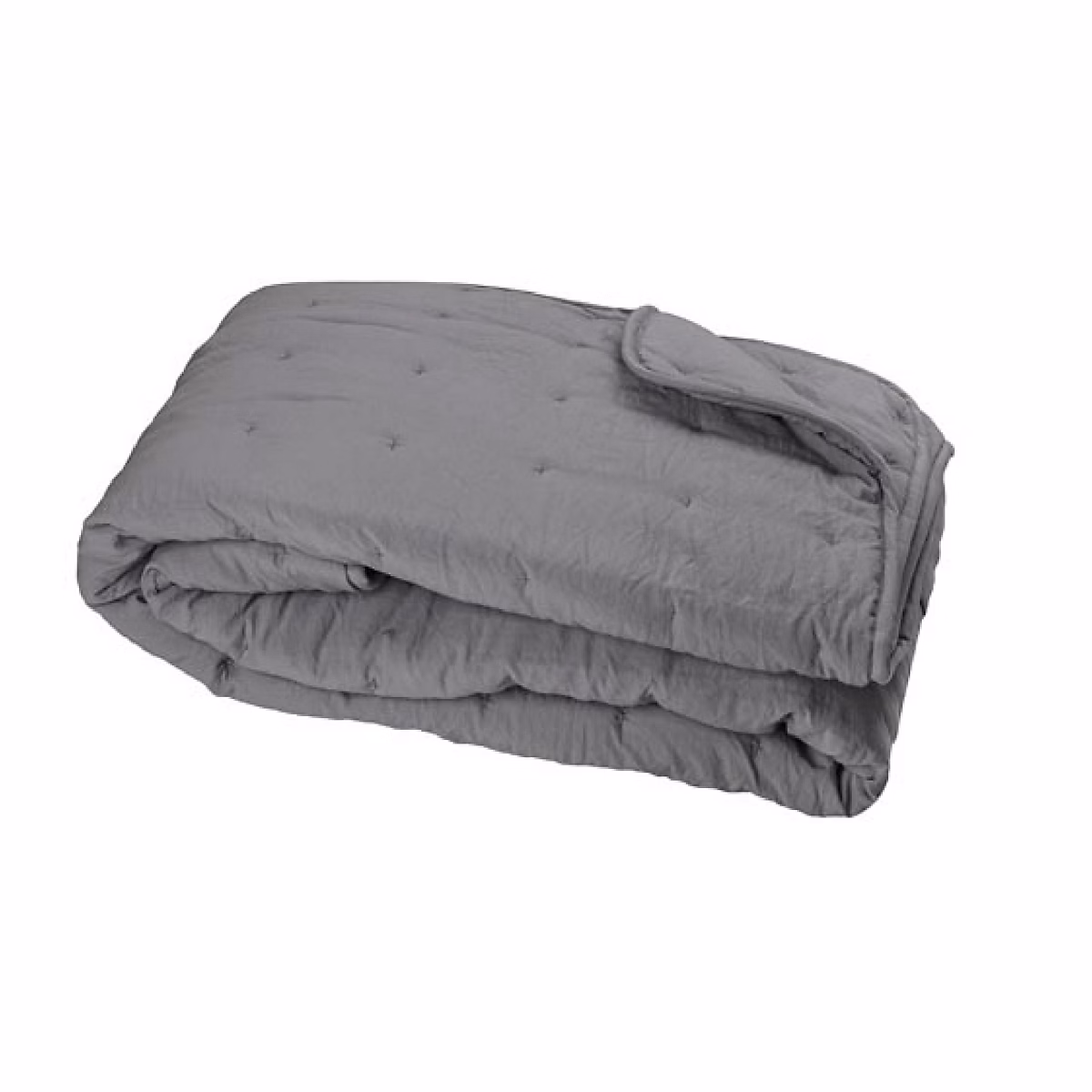 Couvre-Lit en microfibre matelassée (150 × 200 cm – Ardoise)