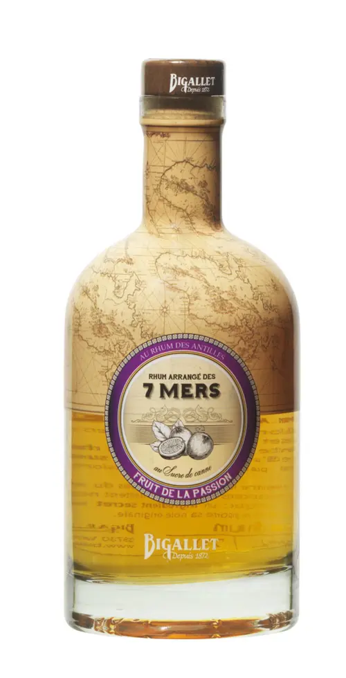 Punch au rhum fruits de la passion Bigallet - 70 cl
