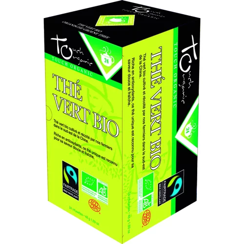 Thé vert nature bio - 24 infusettes