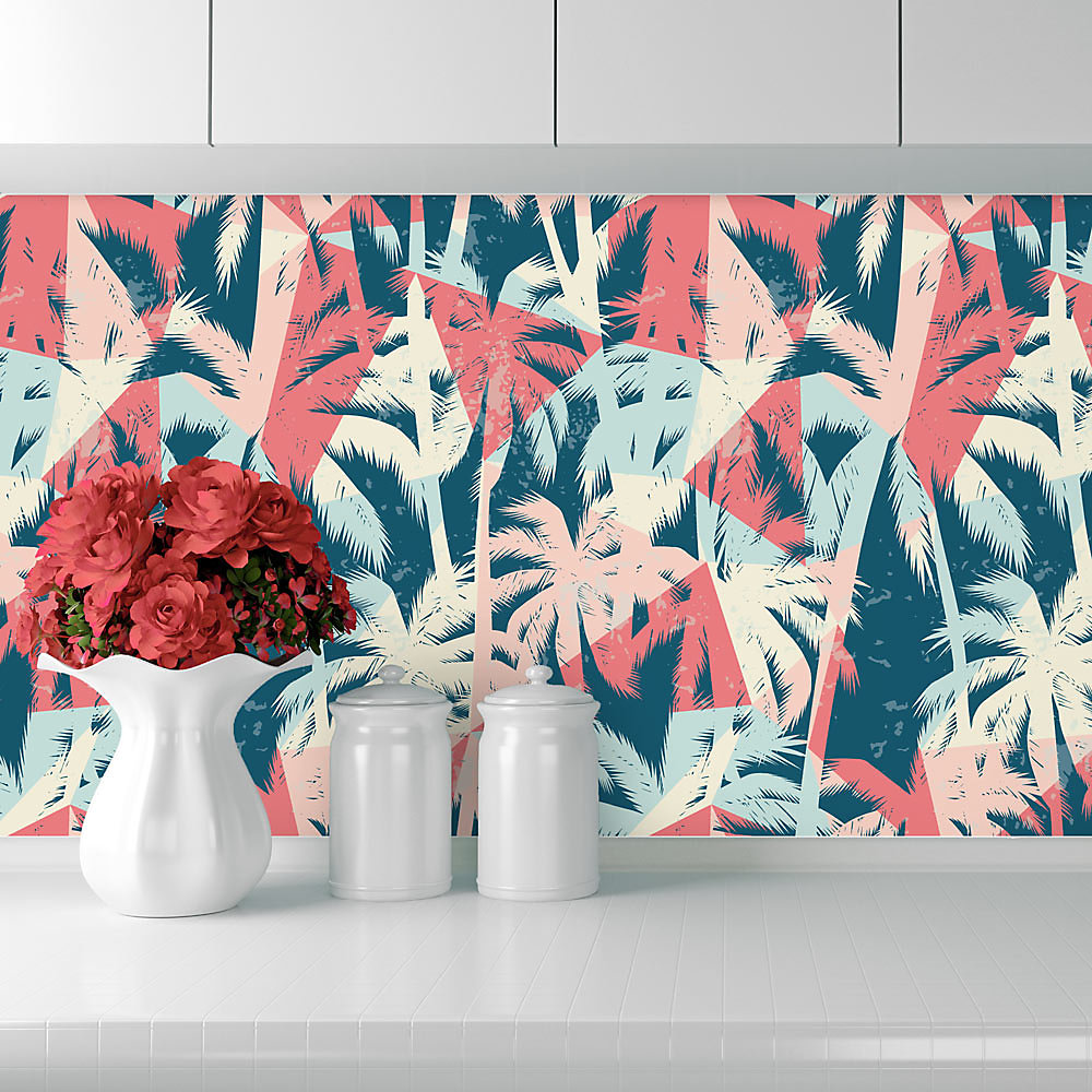 Crédence à coller Tropicale 100 × 40 cm