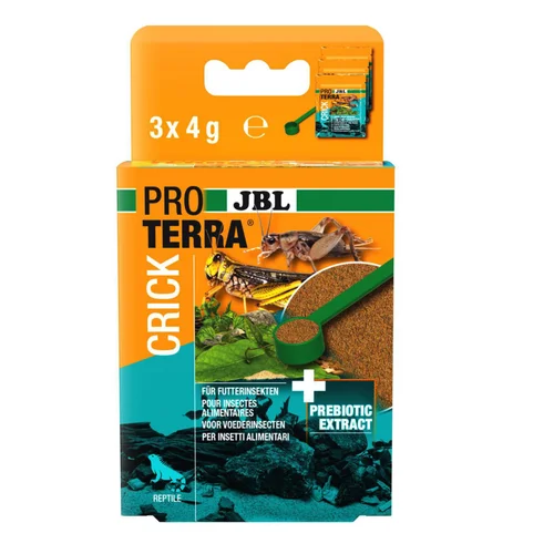 Aliment complet pour insectes alimentaires JBL Proterra Crick - 3 x 10 ml