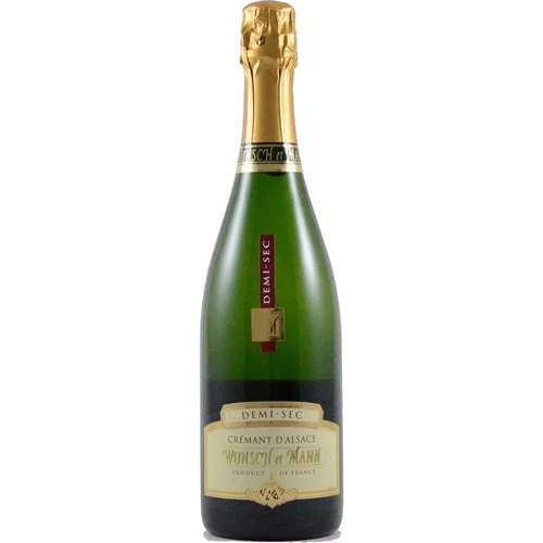 Crémant d'Alsace demi-sec bio - 75 cl