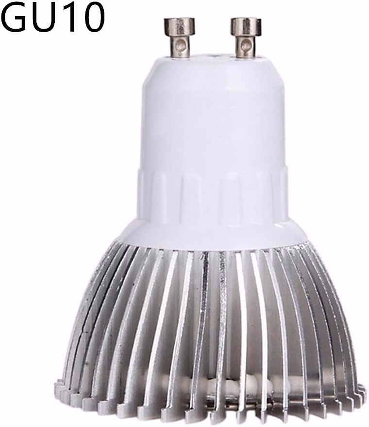 Serre de jardin – 18LEDs Lampe de Plante Intérieur 8W GU10 Ampoule de Croissance pour Végétation Hydroponique ou en Serre12 Rouges et 6 Bleu