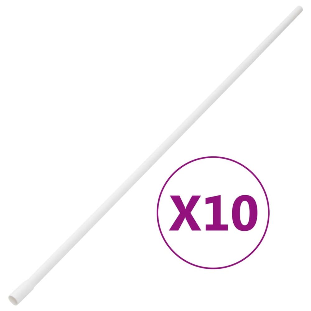 vidaXL Goulottes de câble diam.16 mm 10 m PVC | 16 mm 10 m