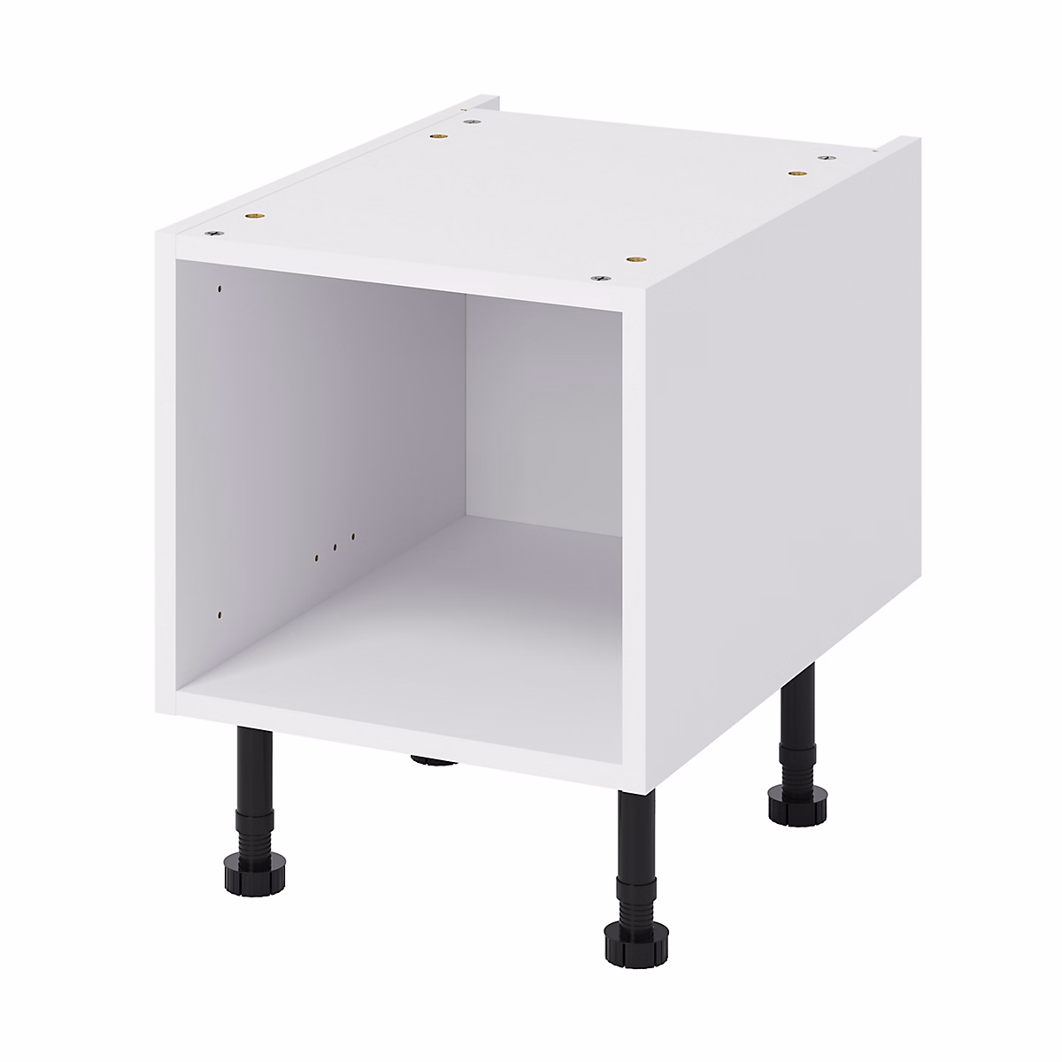 Caisson de cuisine – Caisson bas de cuisine GoodHome Caraway Blanc H. 51 cm x l. 40 cm
