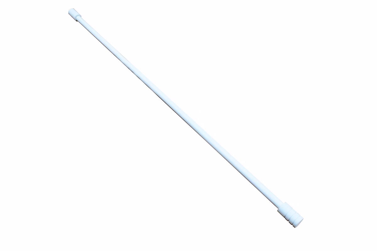 Tringle à rideaux – Kit barre de rideau GoodHome embout bouchon 70/100 Dokos Mat