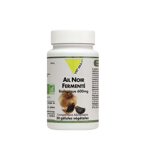Extrait d’ail noir fermenté en boite de 600 mg