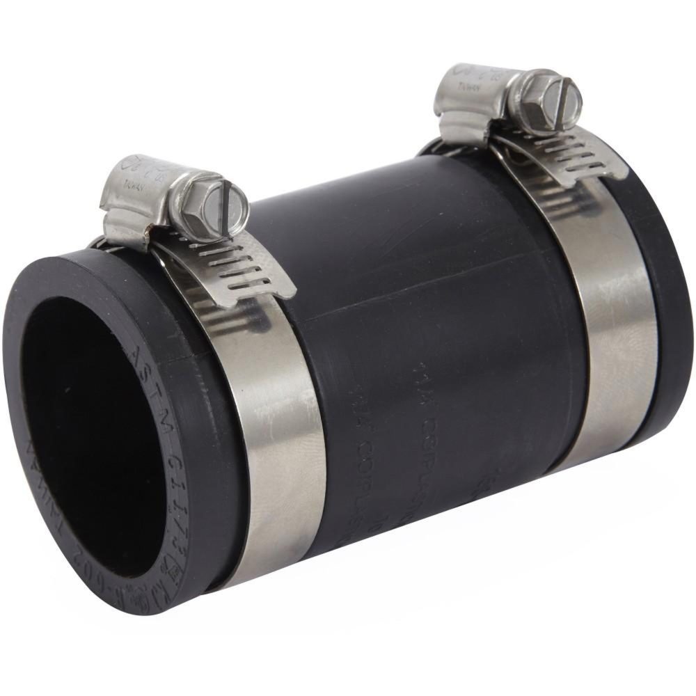 GIRPI Manchon en pvc à compression, femelle / femelle, D.40 | pvc