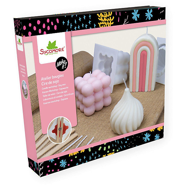 Atelier bougies – SYCOMORE, Make it XL, Cire de soja, Des 12 ans