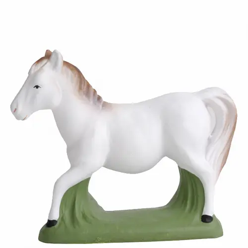 Animal de crèche de Noël cheval sauvage Santons Escoffier - 9,8 x 3,4 x 7,7 cm