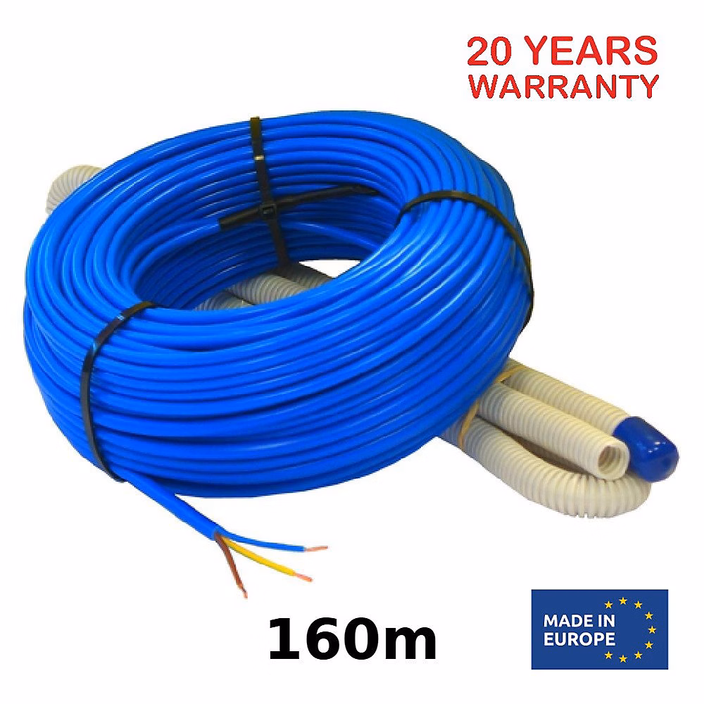 Câble chauffant 160 m THC20 | 160 – 20 W/m – 230 V – 3200 W