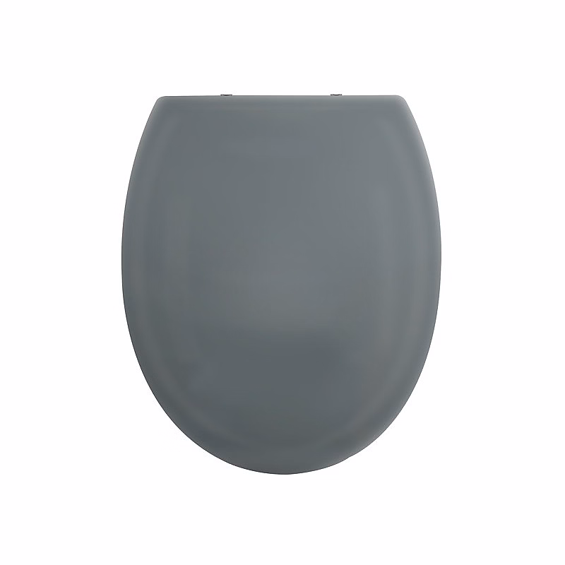 Abattant wc HARRY Gris Anthracite Charnière Zinc Spirella – Réf. SDLKUWEOY3764870660