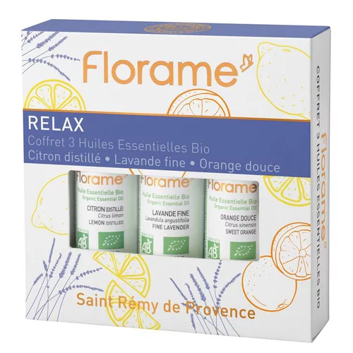 Coffret Relax flacons 3x10 ml violet