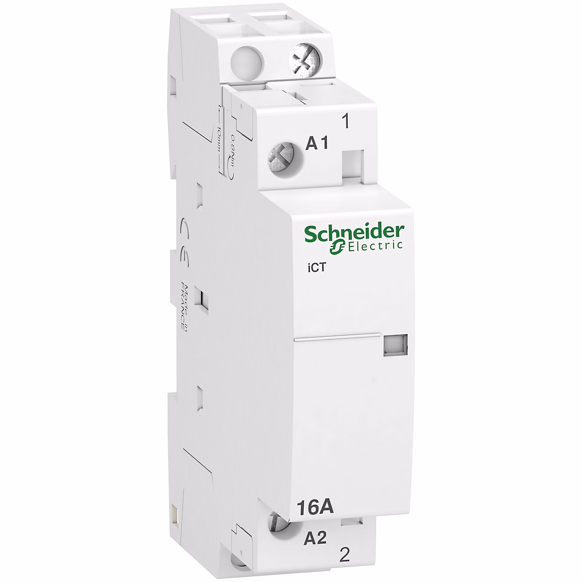 Acti9 iCT contacteur auxiliarisable 1P 1NO 16A 230/240Vca 50Hz A9C22711 – Schneider Electric