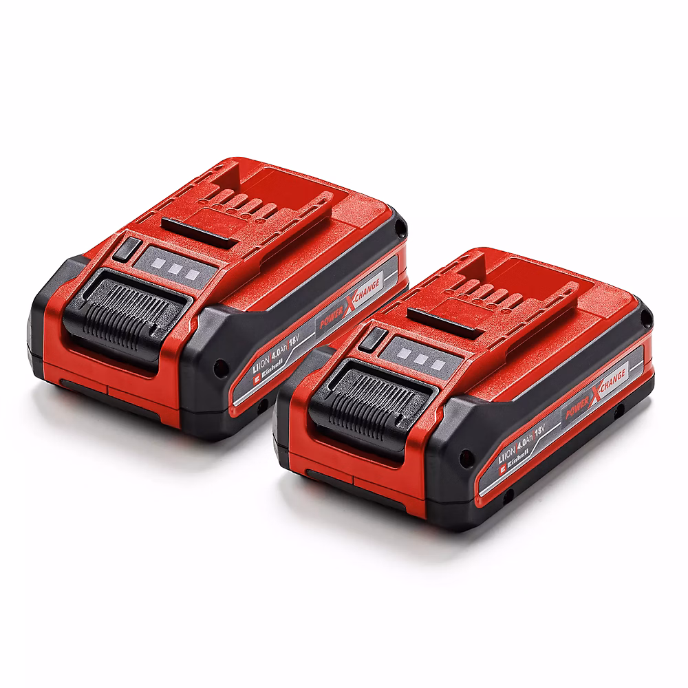 Einhell Batteries Power X | Change PLUS 18 V 4 – 0 Ah (Pack de 2)