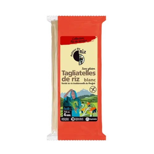 Tagliatelles thaïes de riz bio 400g