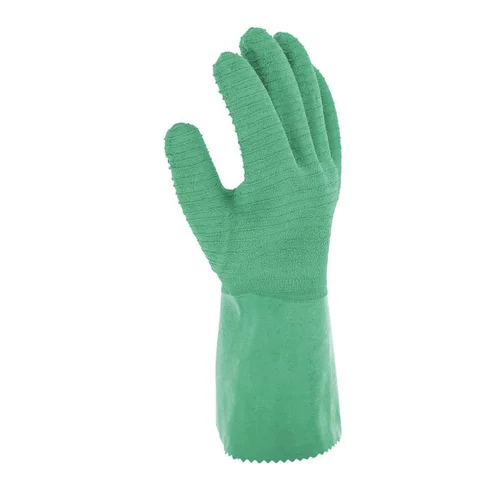 Gant pour rosiers et épineux en latex coloris vert clair de taille 10