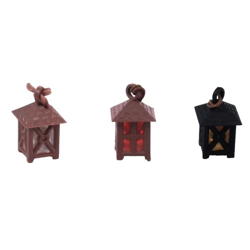 Lampions blanc et rouge 3,5 V
