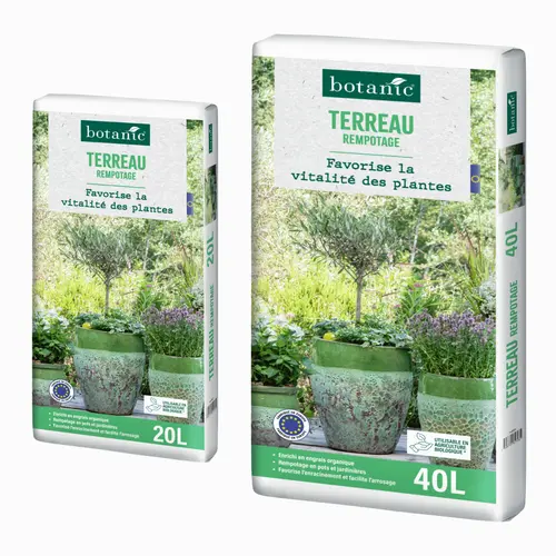 Terreau de rempotage botanic®