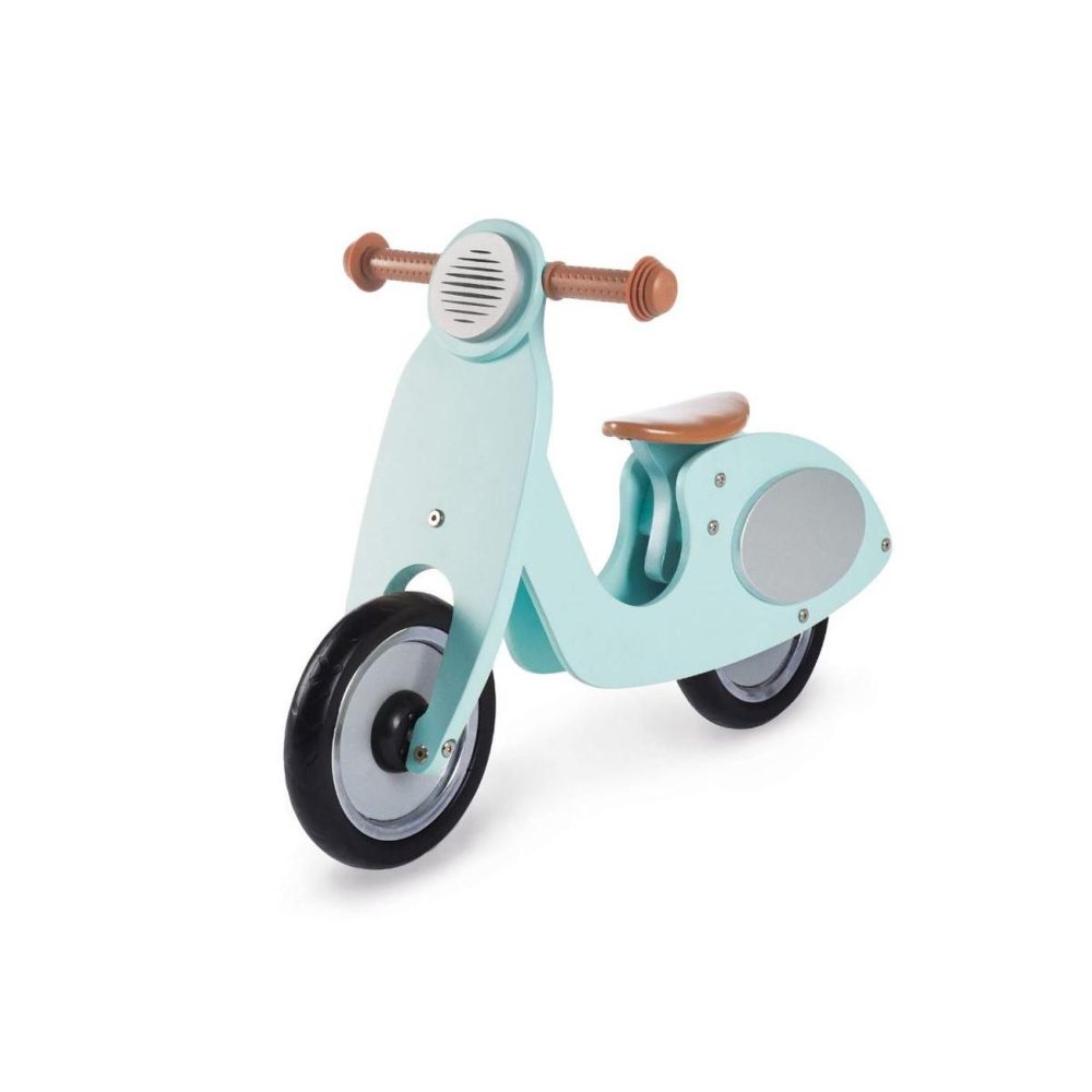 Pinolino Draisienne en bois Vespa Wanda Menthe – Collection jardin