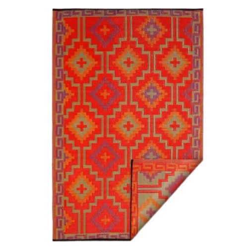 Tapis Lhasa multicolore