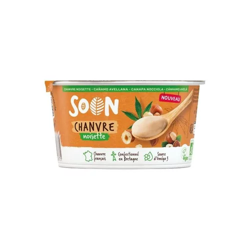 Crème dessert chanvre noisette Soon - 150 g
