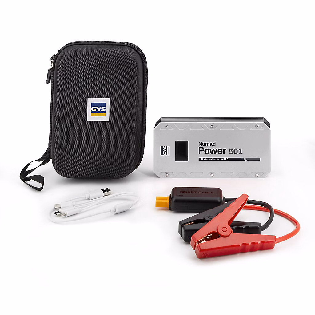 Booster lithium NOMAD POWER 501 – booster 12 V 500 A, 45 Wh, portable