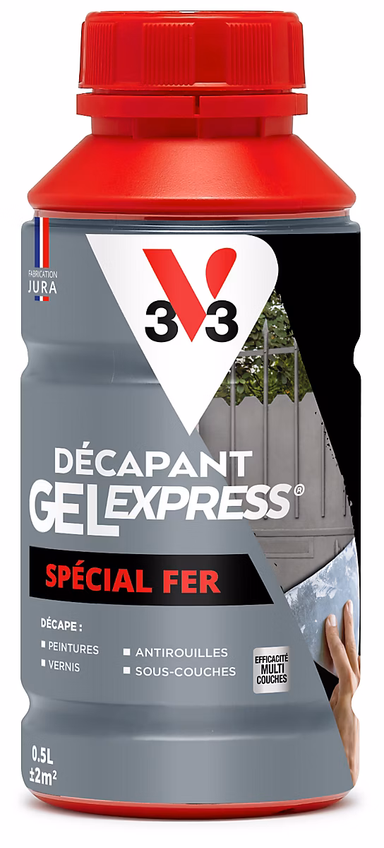Décapant Gel Express V33 spécial fer 0 – 5L