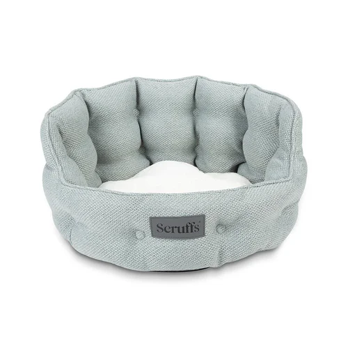Couchage pour chat ou petit chien coloris vert lit rond Scruffs Seattle - Ø 45 cm